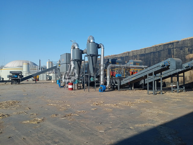 五常市生物質秸稈沼氣熱電聯(lián)產項目